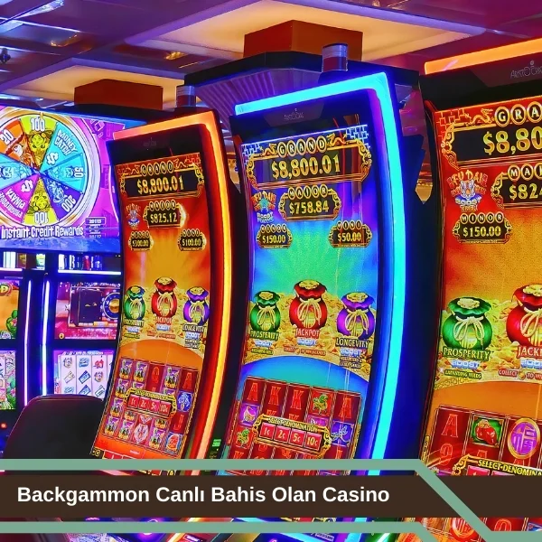 Backgammon Canlı Bahis Olan Casino